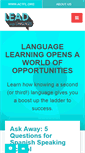 Mobile Screenshot of leadwithlanguages.org